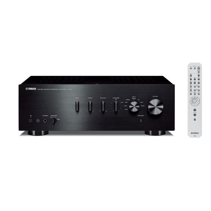 Stereo Amplifer Black Yamaha A-S301 Stereo Amplifier