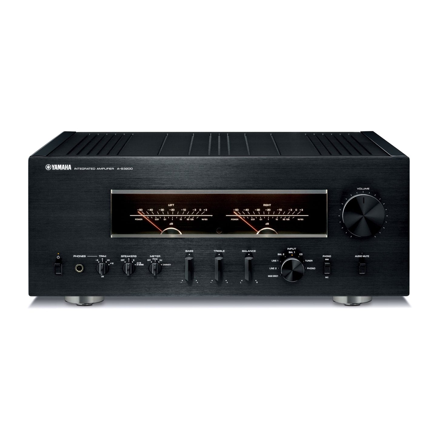 Stereo Amplifier Black Yamaha A-S3200