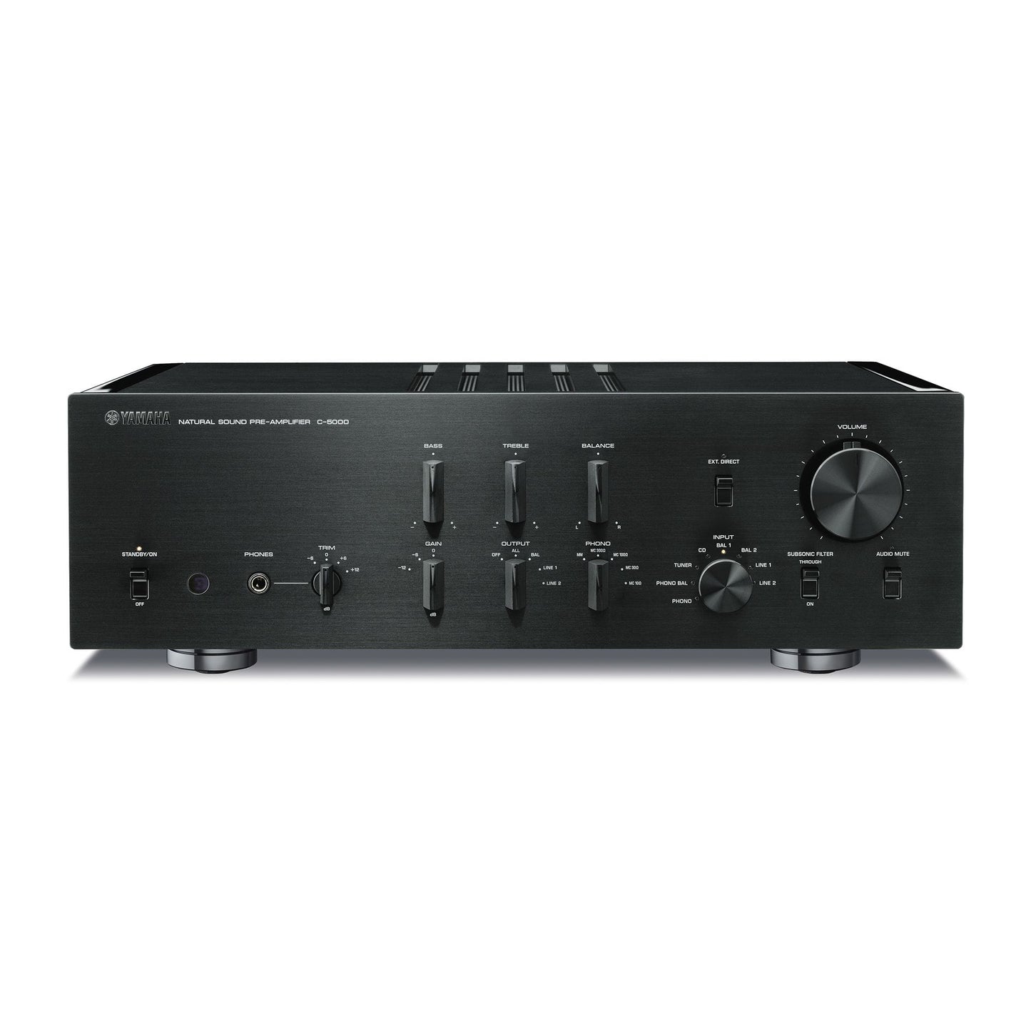 Stereo Amplifier Black Yamaha C-5000