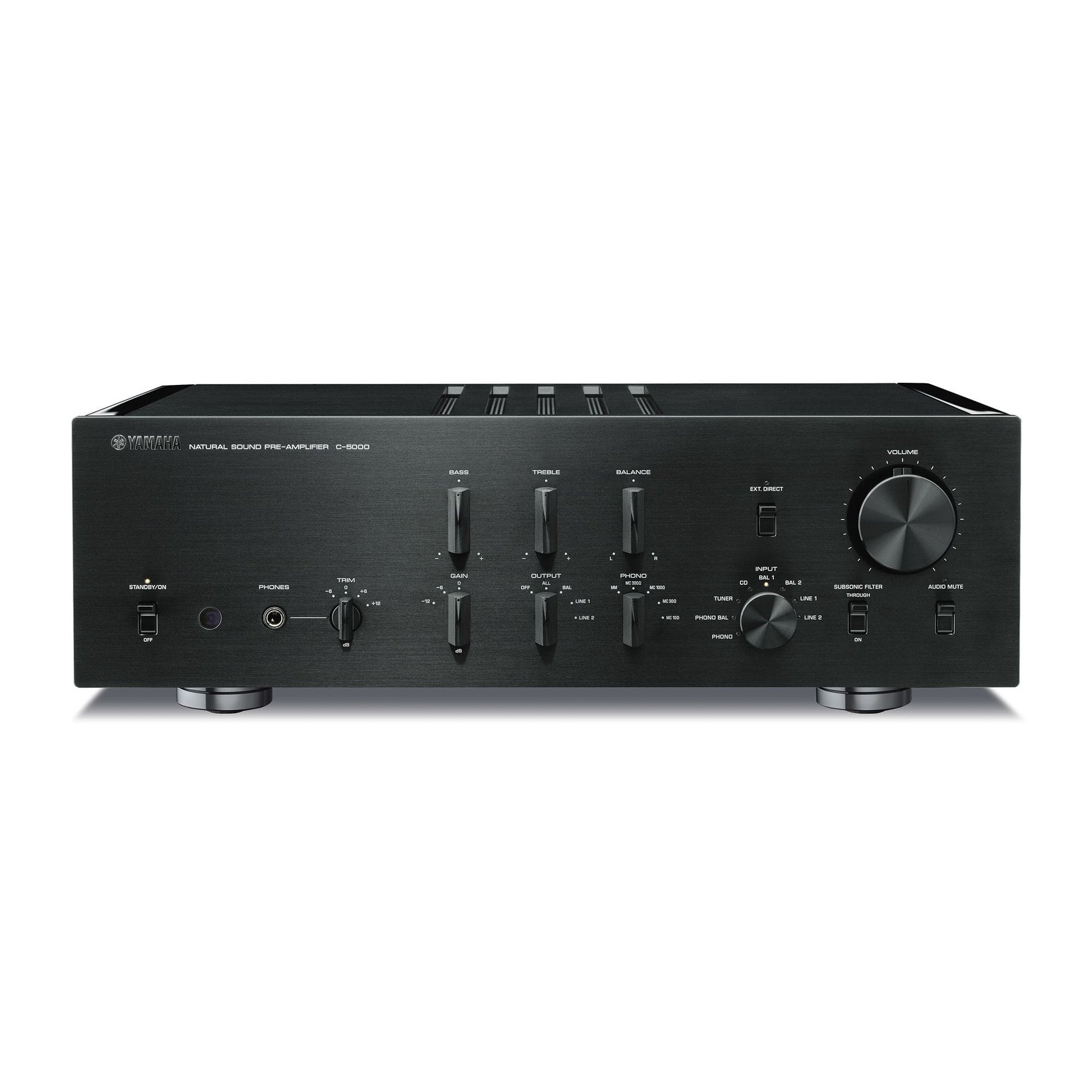 Stereo Amplifier Black Yamaha C-5000