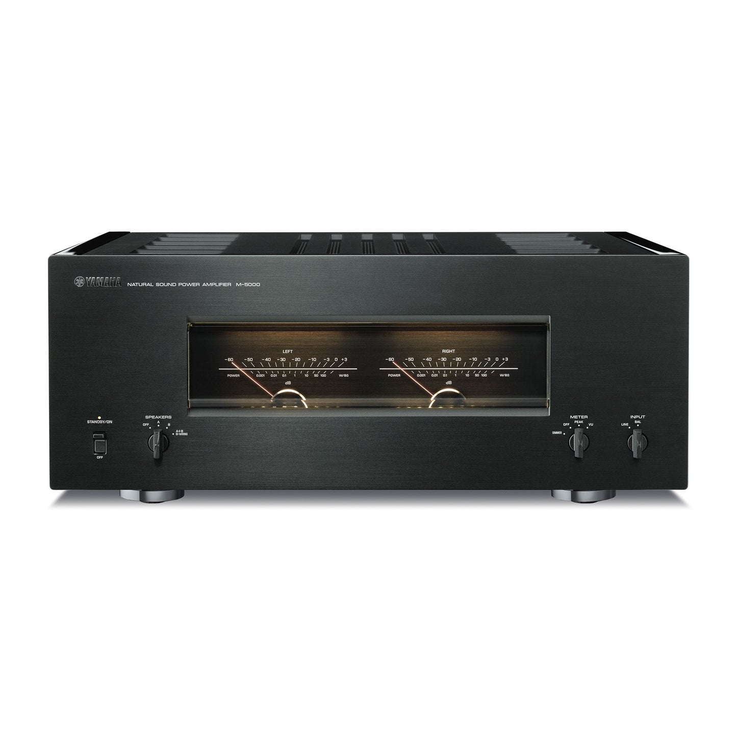 Stereo Amplifier Black Yamaha M-5000