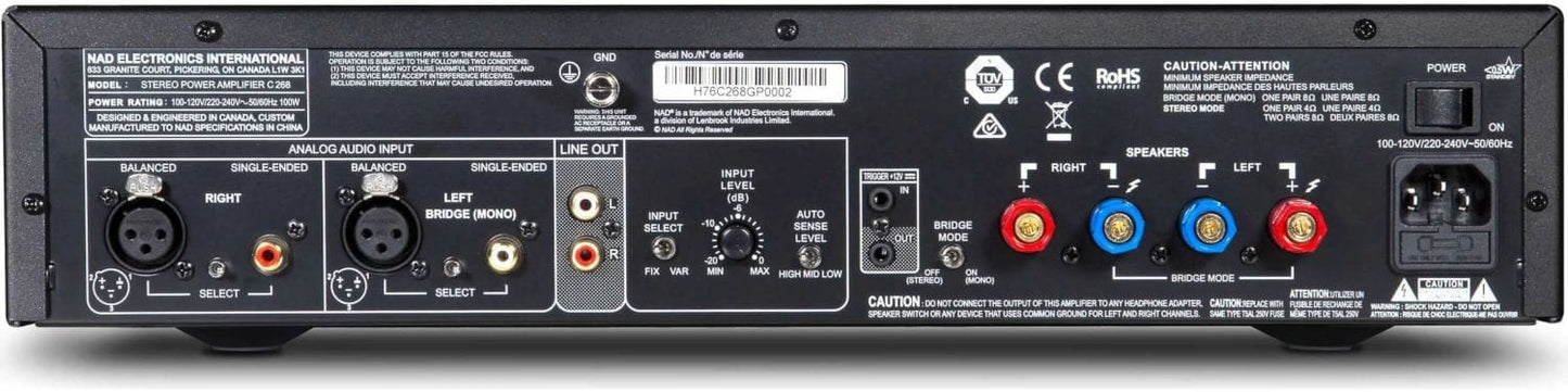 Stereo Amplifier NAD C268