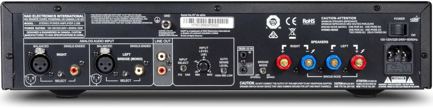 Stereo Amplifier NAD C268