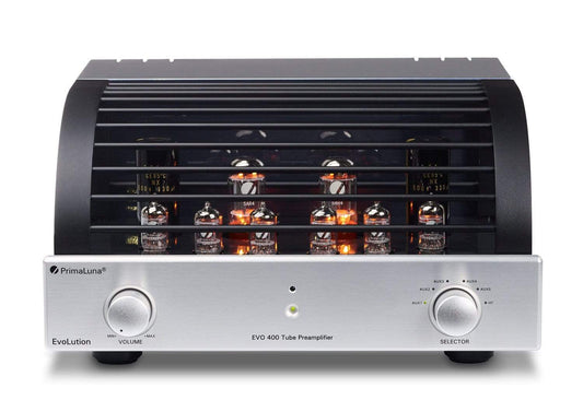 Stereo Amplifier Silver Primaluna Evo 400 Tube Pre-Amplifier